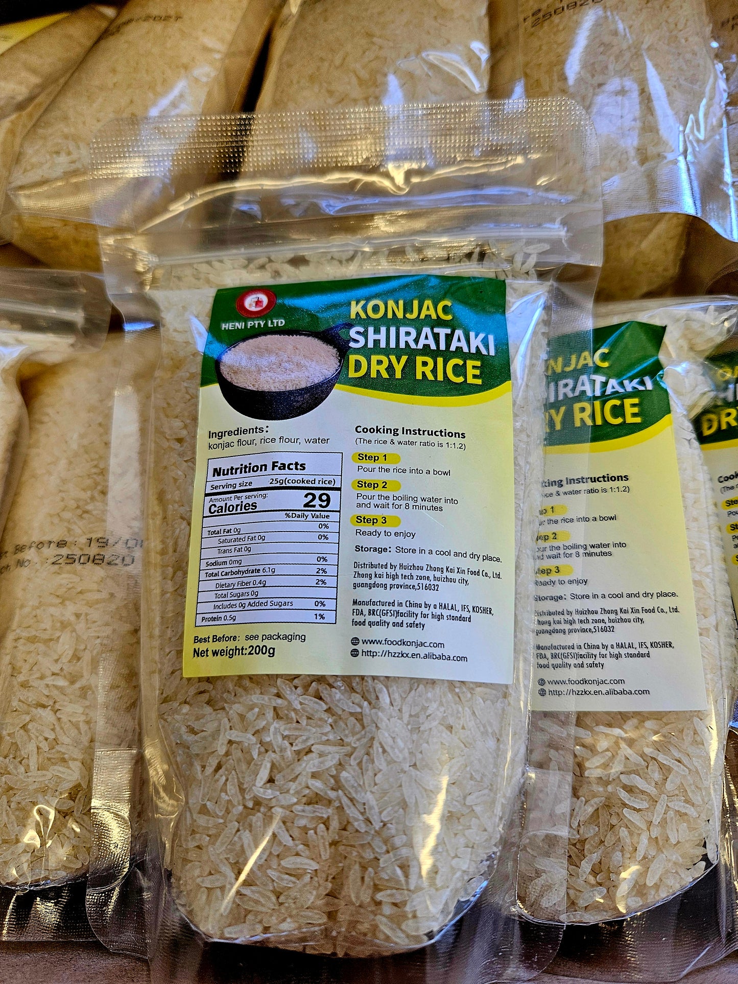 KetoSlim KONJAC SHIRATAKI DRY RICE 200g