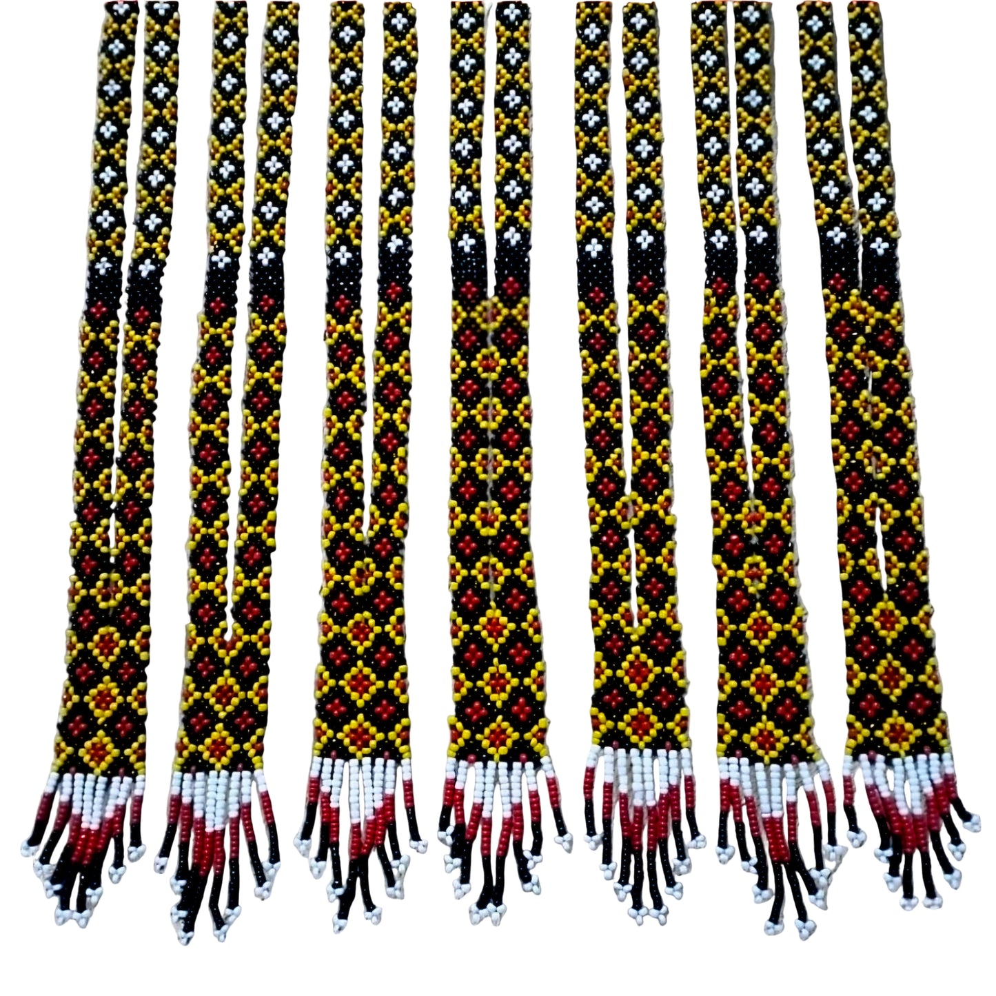 Elias J. TV "OUHAHAY" Inspired Ethnic Beaded Necklace