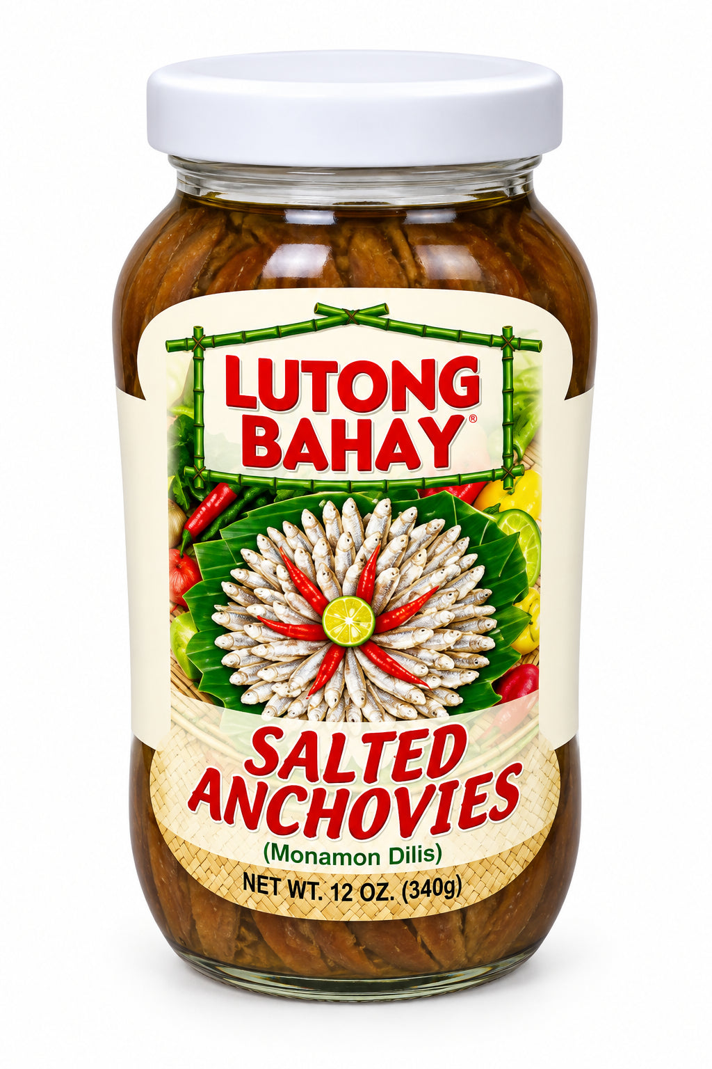 💥SALE💥 LUTONG BAHAY SALTED ANCHOVIES (MONAMON DILIS) 340G (01/03/27)