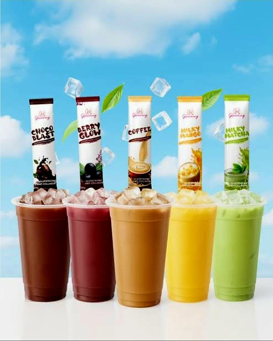 Glowming MILKY MATCHA 21g × 10 sachets APPETITE SUPPRESSANT DRINK