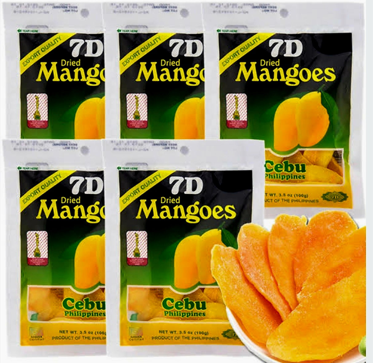 7D Dried Mangoes 100g