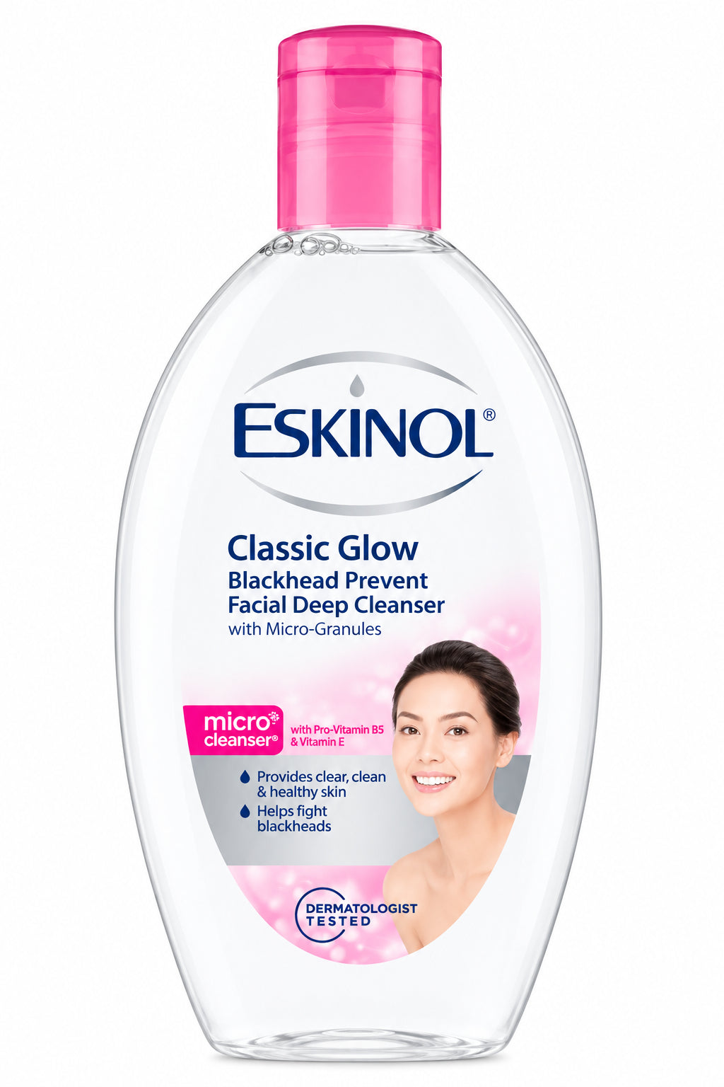 ESKINOL CLASSIC GLOW WITH MINERAL GRAINS FACIAL DEEP CLEANSER 225ML