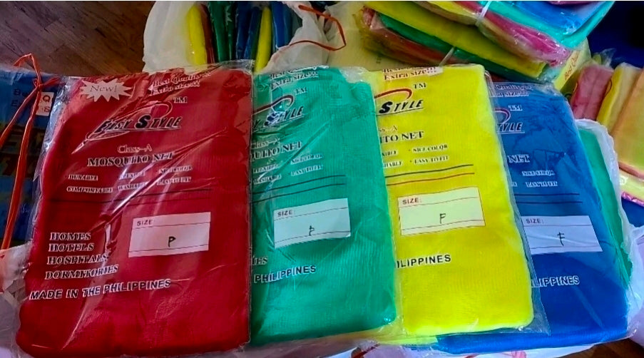 Philippine Nylon KULAMBO DOUBLE SIZE#104 170×90×150 Random Colors