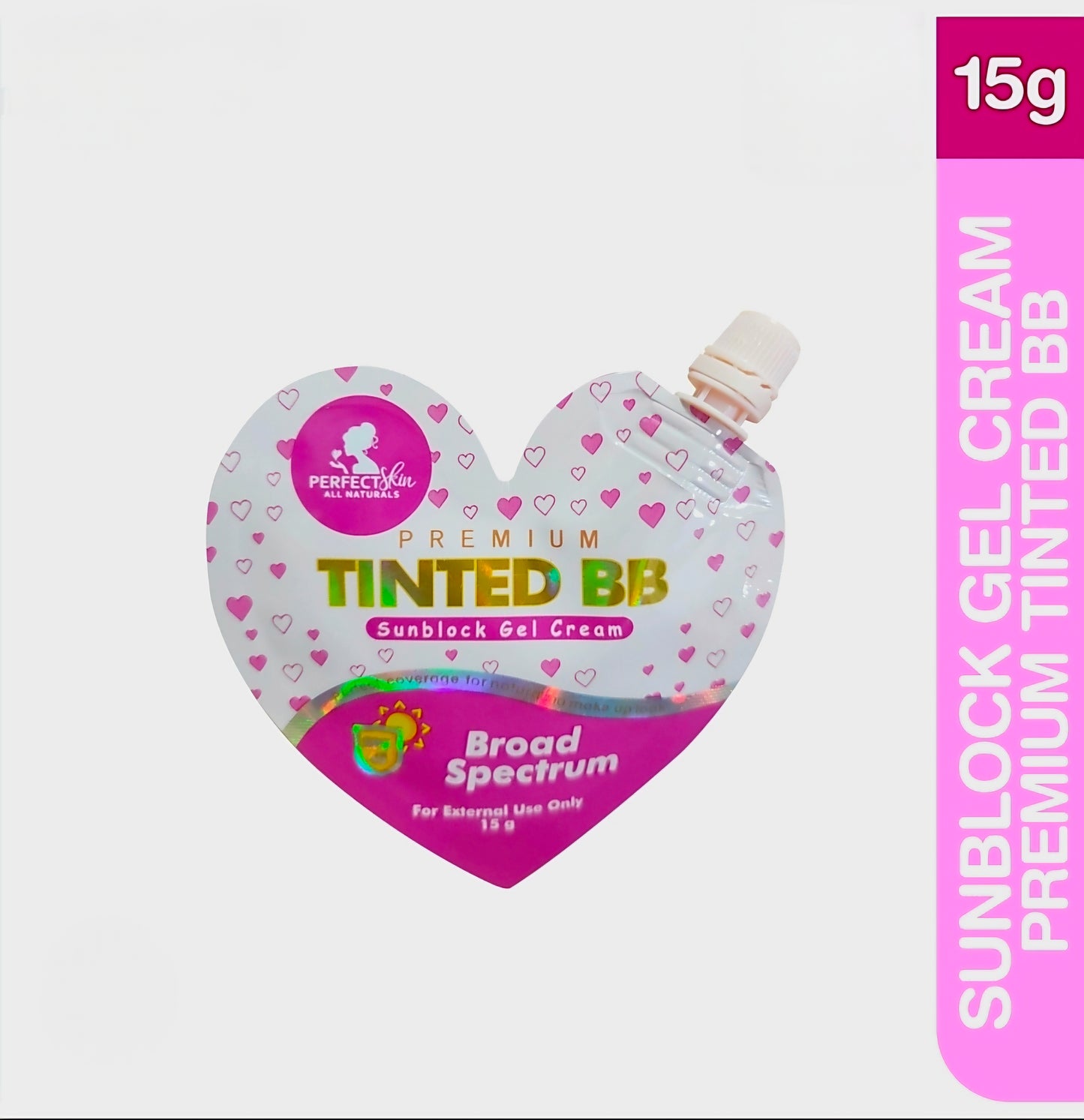 Perfect Skin PREMIUM TINTED BB Sunblock Gel Cream 15g (Mini Travel Pack) BBD: 30.06.26