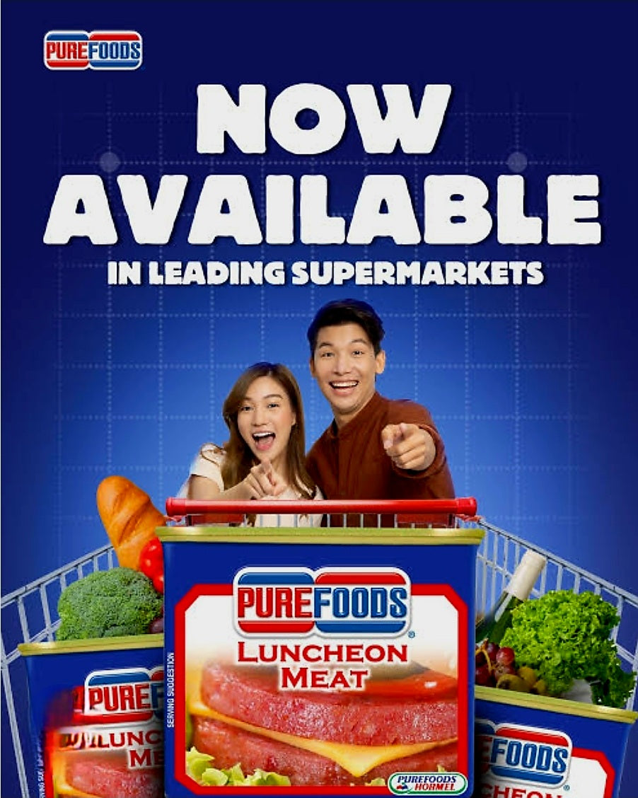 Purefoods LUNCHEON MEAT SQUARE 340g