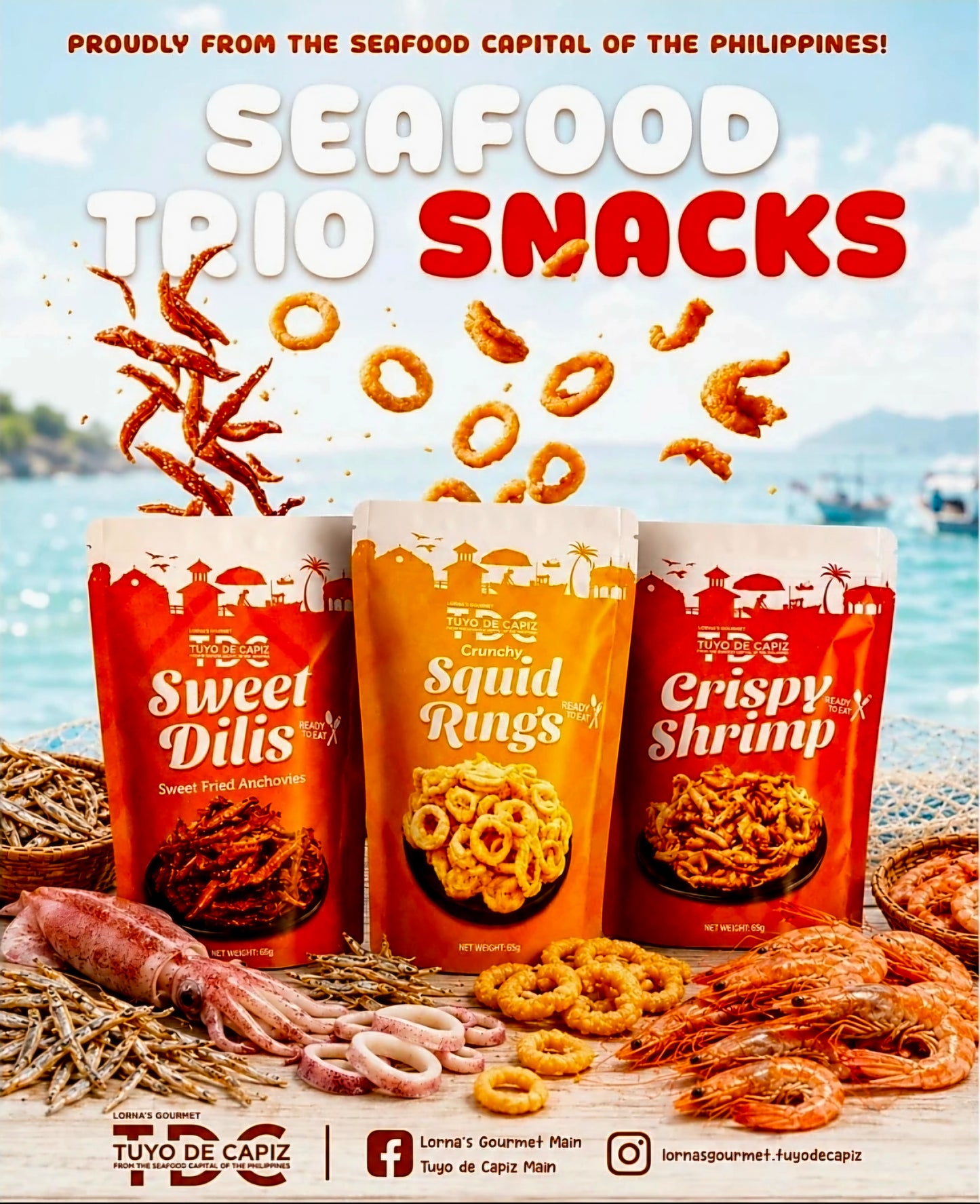 TUYO DE CAPIZ SQUID RINGS 85G