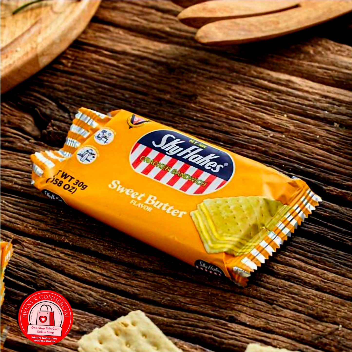 💲‼️EOFY-SALE‼️💲SKYFLAKES MANTIKILYA 30G×10
