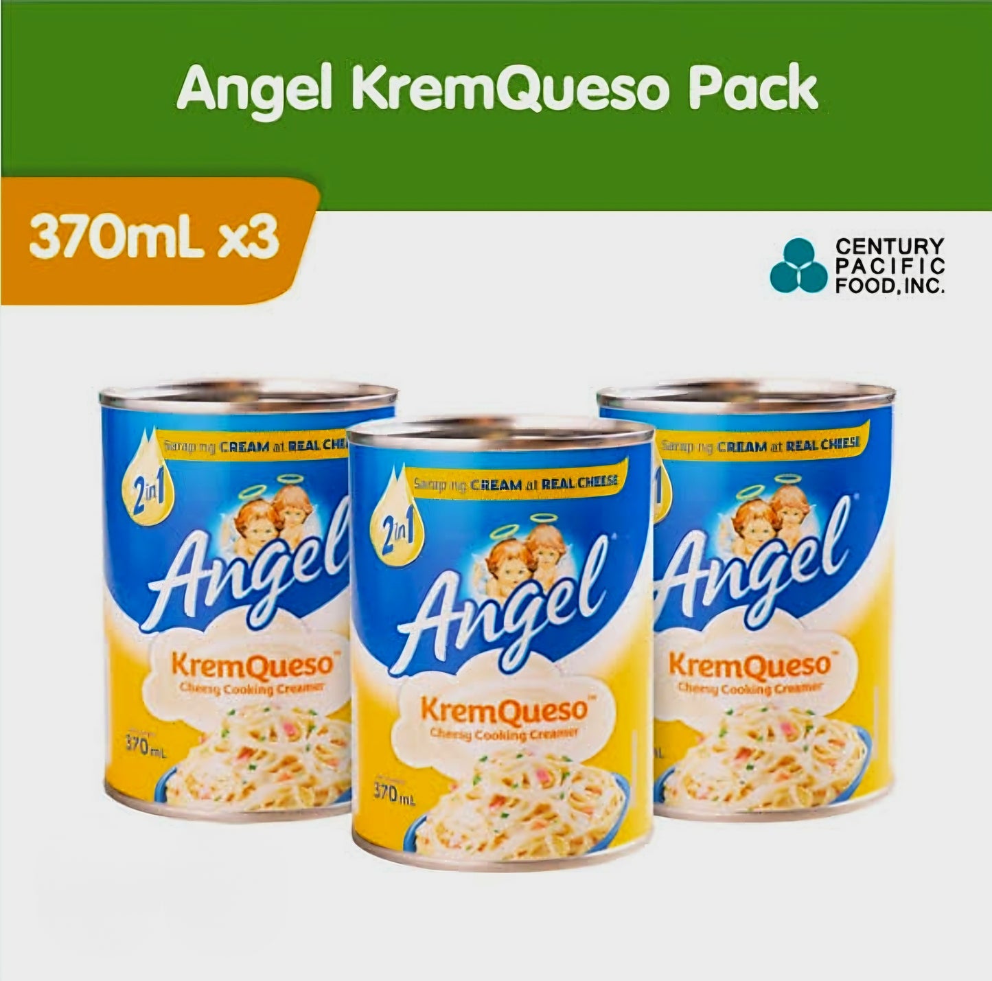 ‼️PROMO‼️Angel KREMQUESO (Cheesy Cooking Creamer) 370ml BBD: 31JULY2036 (OVERSTOCK!)
