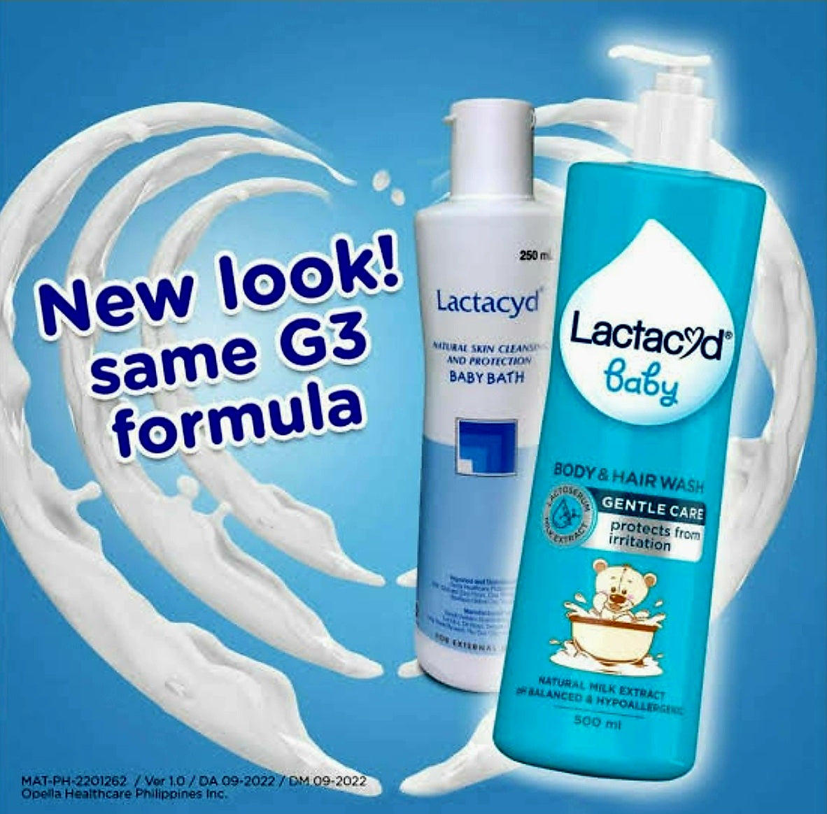 Lactacyd Baby Body & Hair Wash Gentle Care 250ml