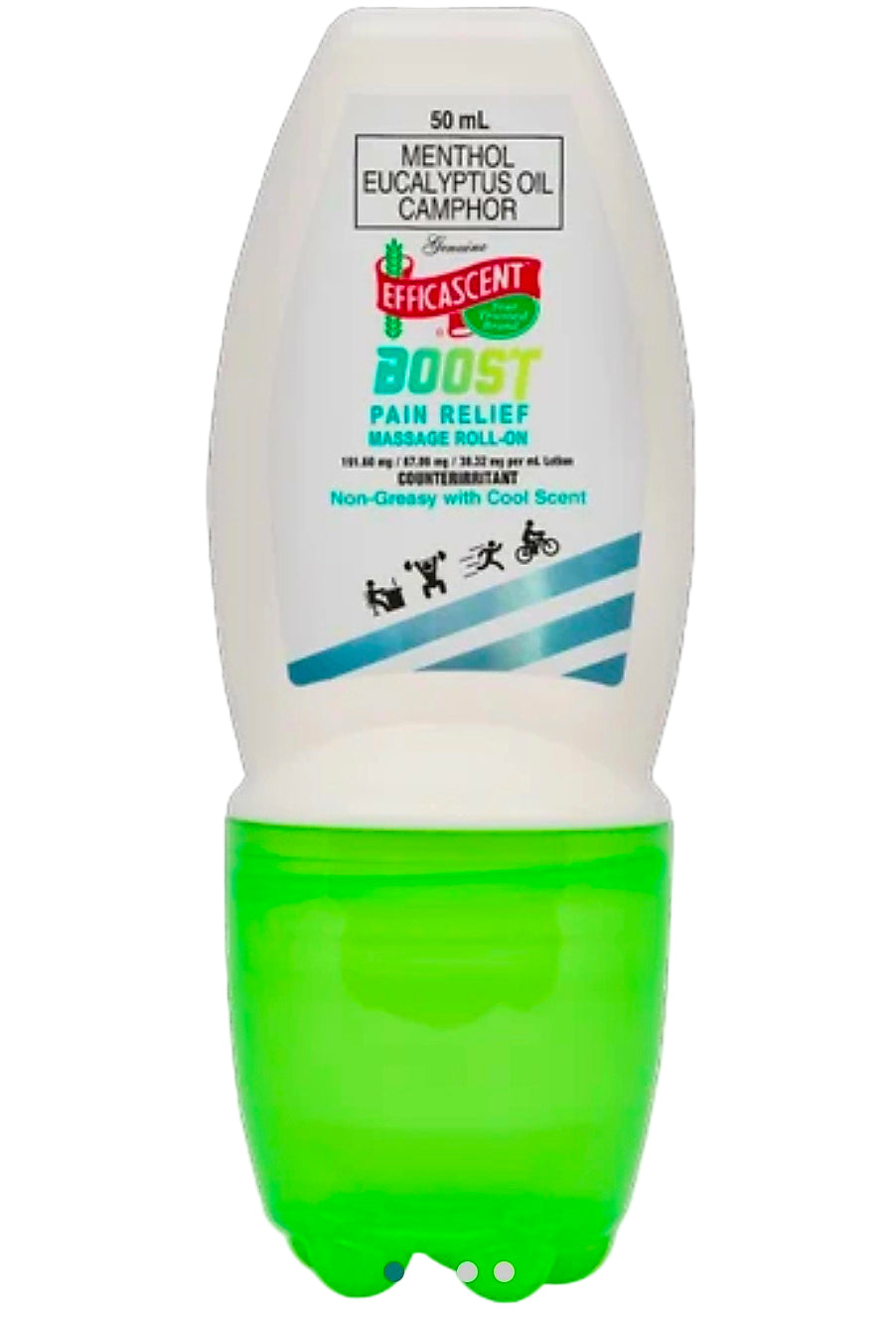 Efficascent BOOST ROLL-ON with Massage Cap 50ml