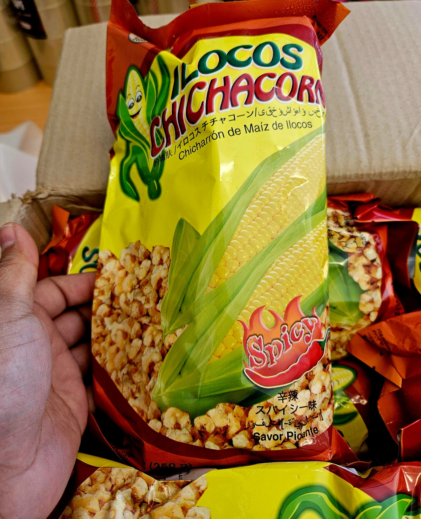 Ilocos Chichacorn SPICY 350g LARGE PACK