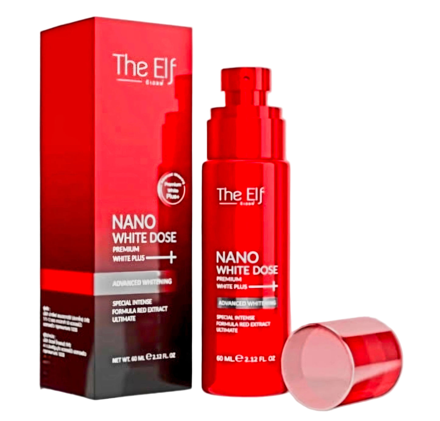 The Elf NANO WHITE DOSE Premium White Plus+ Serum 60ml