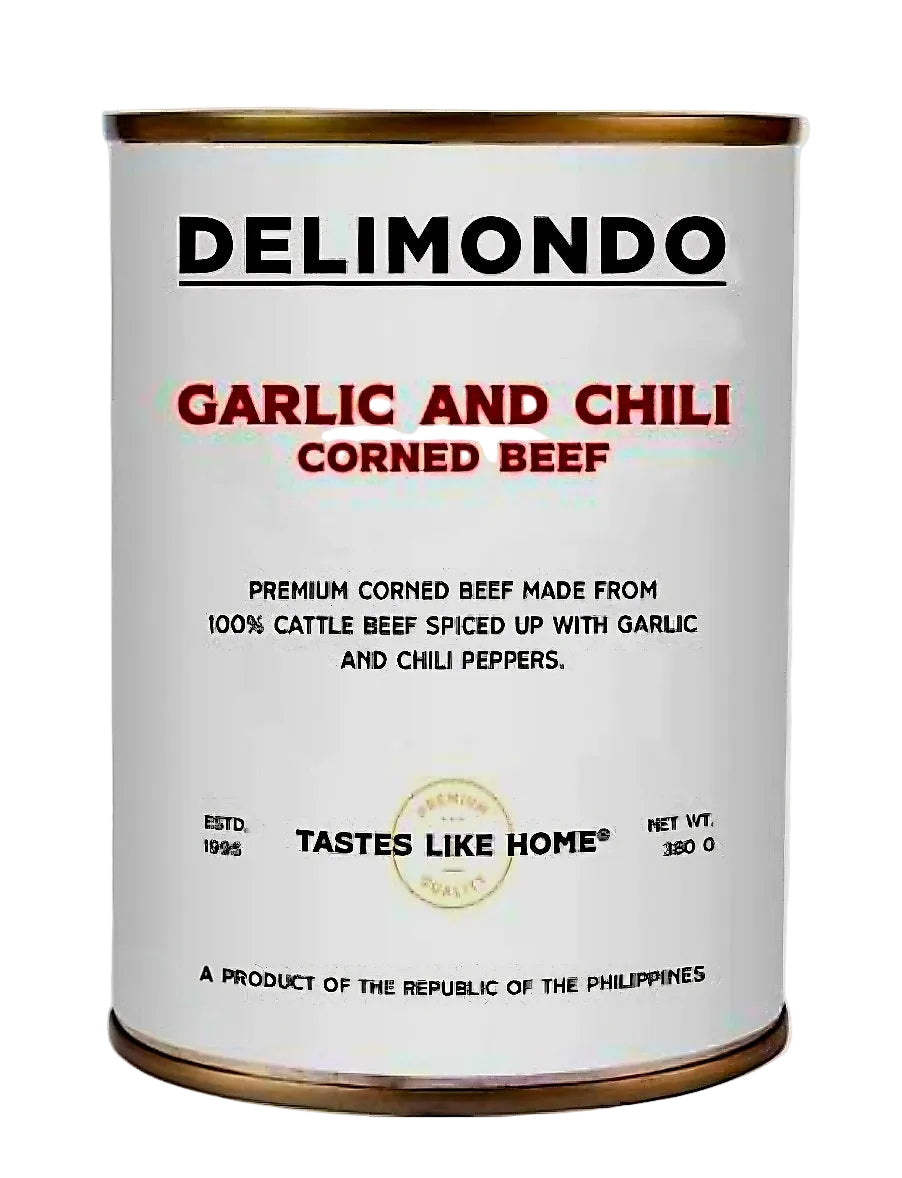 Delimondo Chili & Garlic Corned Beef 380g (12/10/28)