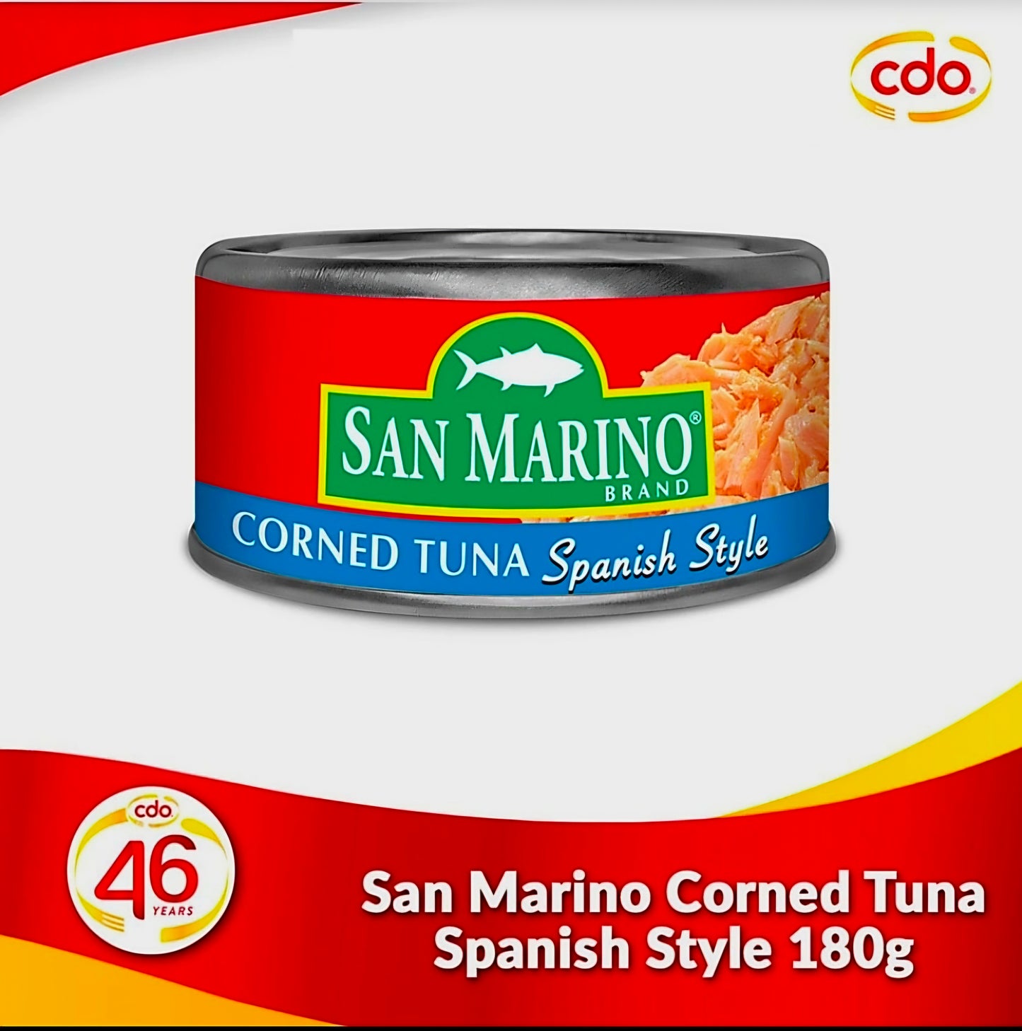 San Marino Corned Tuna SPANISH TUNA 180g (Easy-Open-Can)