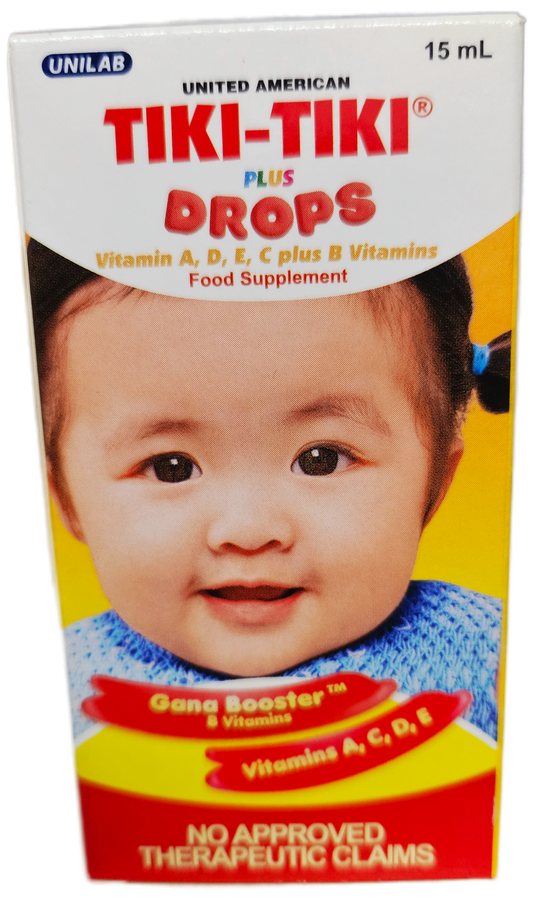 TIKI-TIKI PLUS DROPS 15ML (6-24 MONTHS OLD)