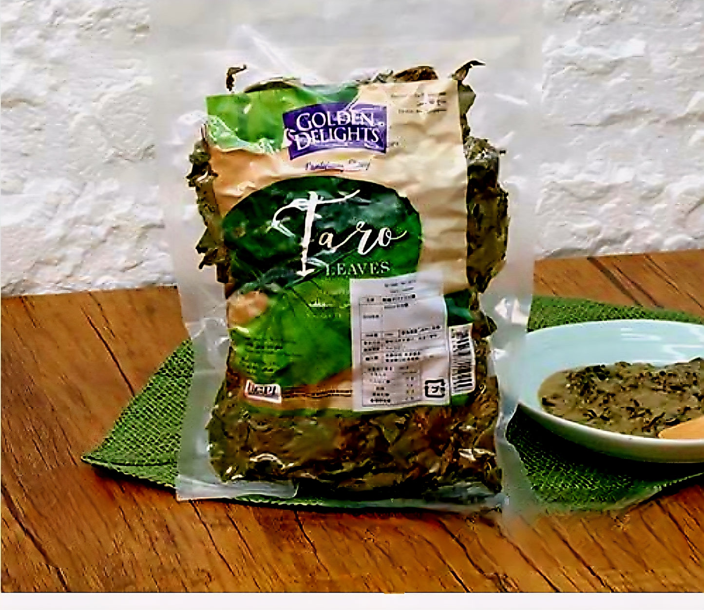 Golden Delights DRIED TARO LEAVES 100g