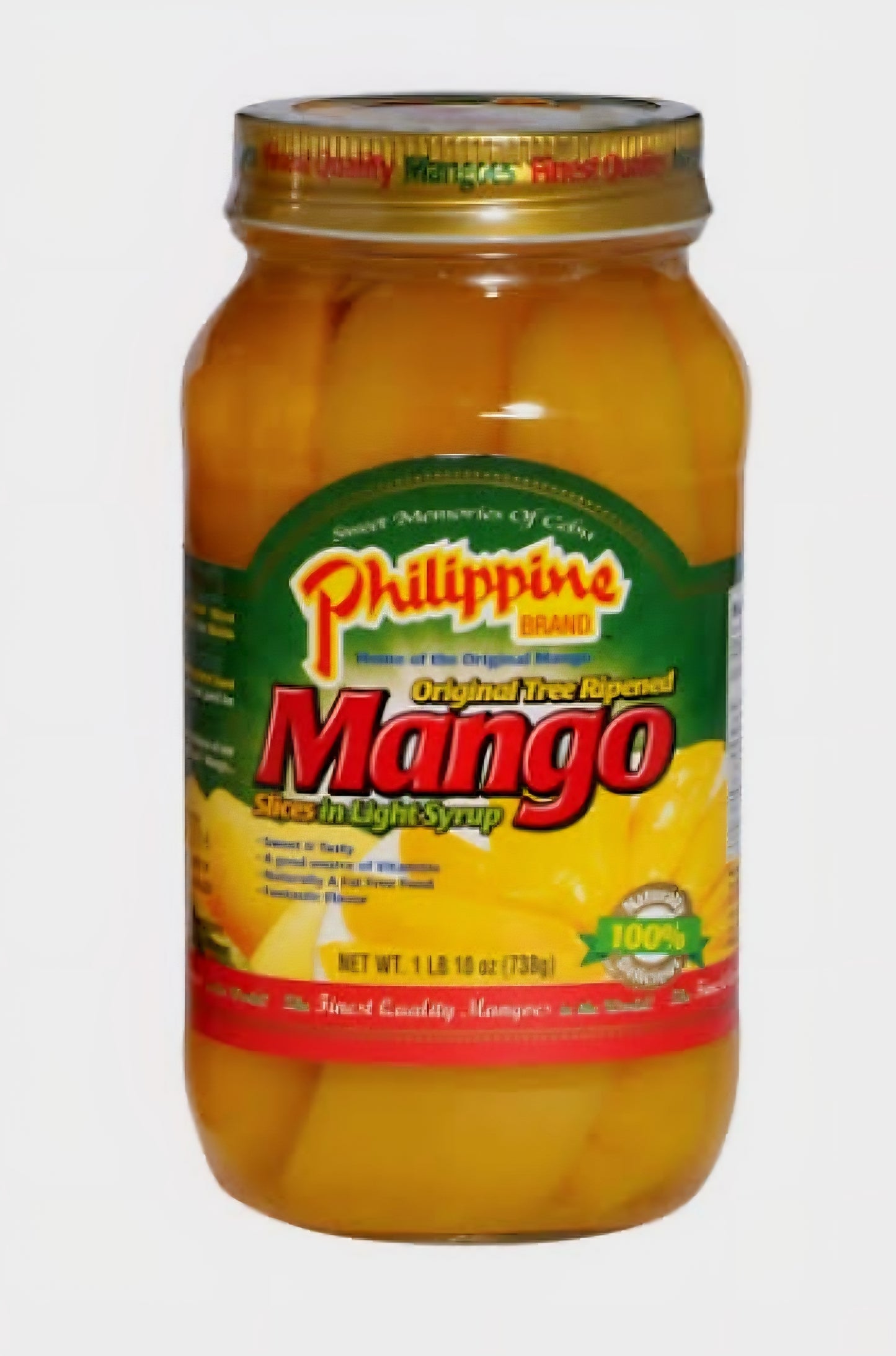 ‼️CLEARANCE‼️Philippines Brand Original Tree Ripened MANGO SLICES in Light Syrup 738g (BIG JAR) BBD: DEC.2025