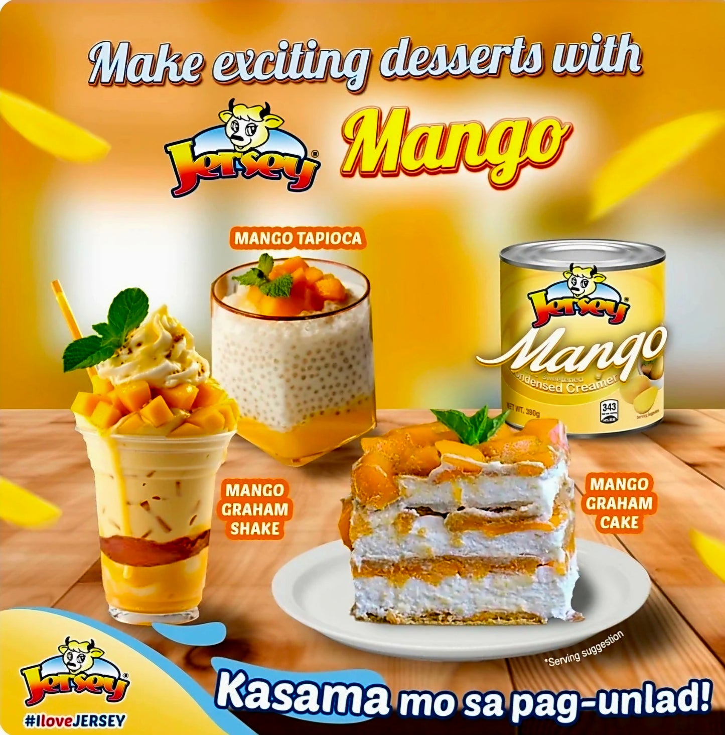 JERSEY MANGO CONDENSED CREAMER 390G