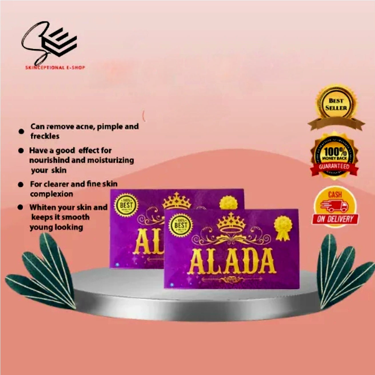 ALADA Whitening Soap 160g AUTHENTIC THAILAND