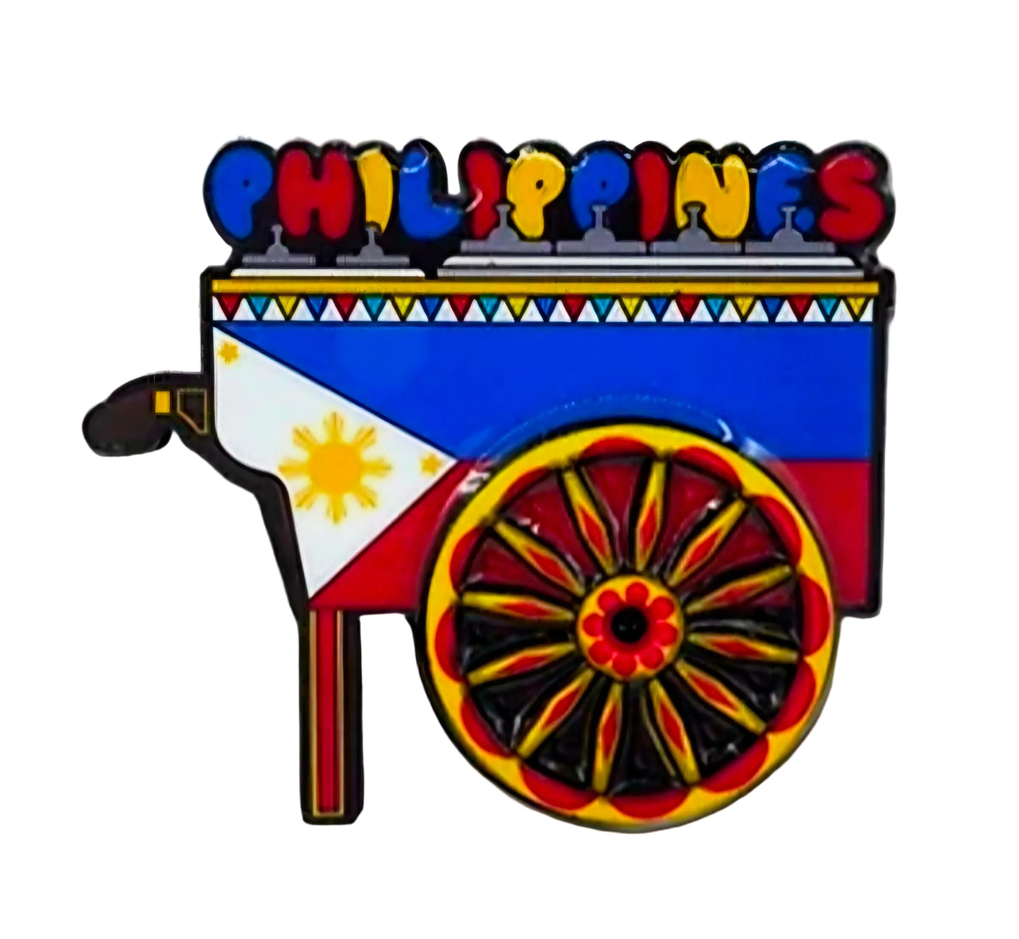 Ceramic Tile PHILIPPINE CULTURE Fridge Magnets (RANDOM DESIGNS)