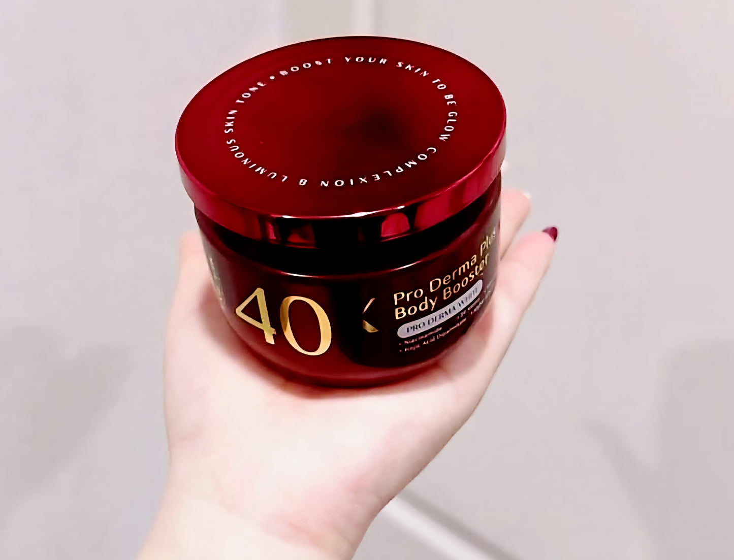 JENNIE MOON 40X Pro Derma Plus Body Booster Pro Derma White 250g AUTHENTIC THAILAND