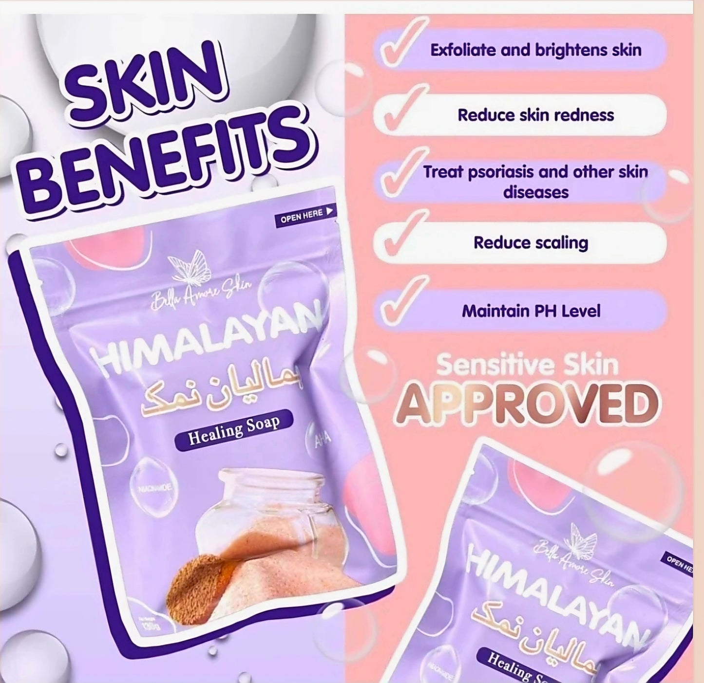 Bella Amore Skin HIMALAYAN Brigthening Soap 135g