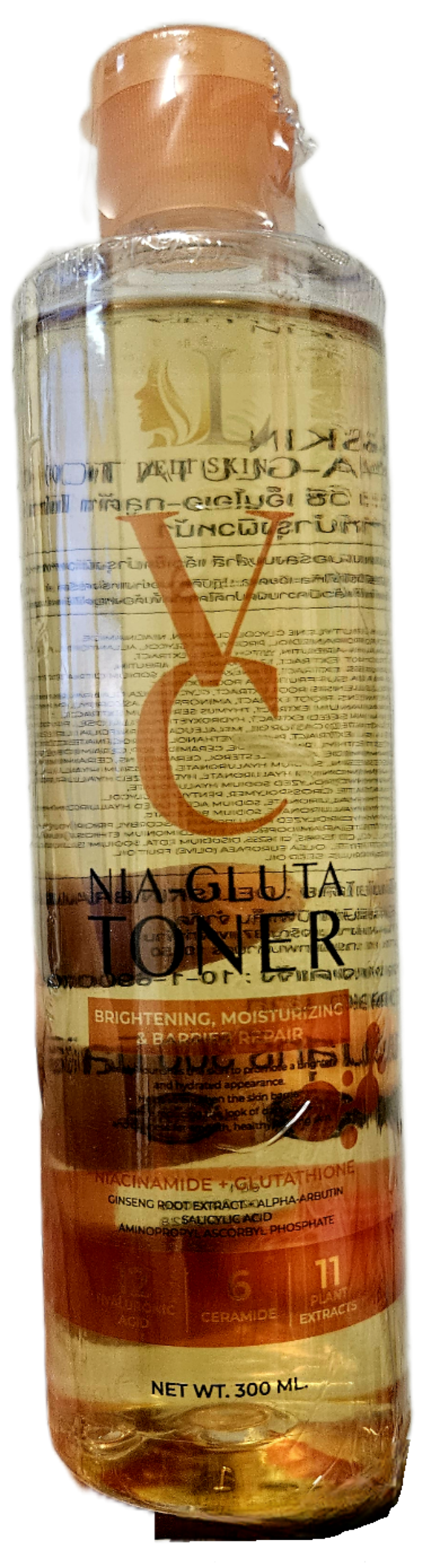 DELI SKIN VC NIA-GLUTA TONER 300ML
