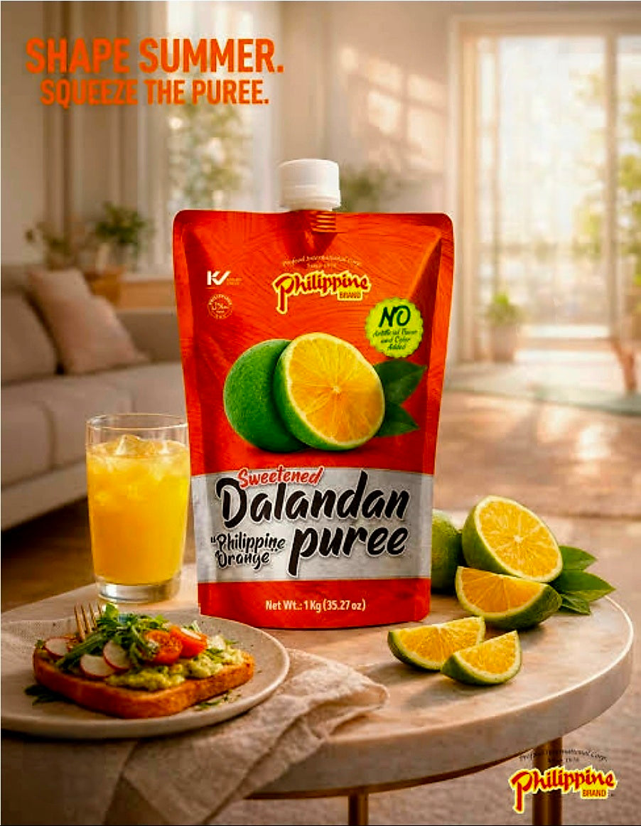 PHILIPPINE BRAND SWEETENED DALANDAN PUREE 1-KILO POUCH