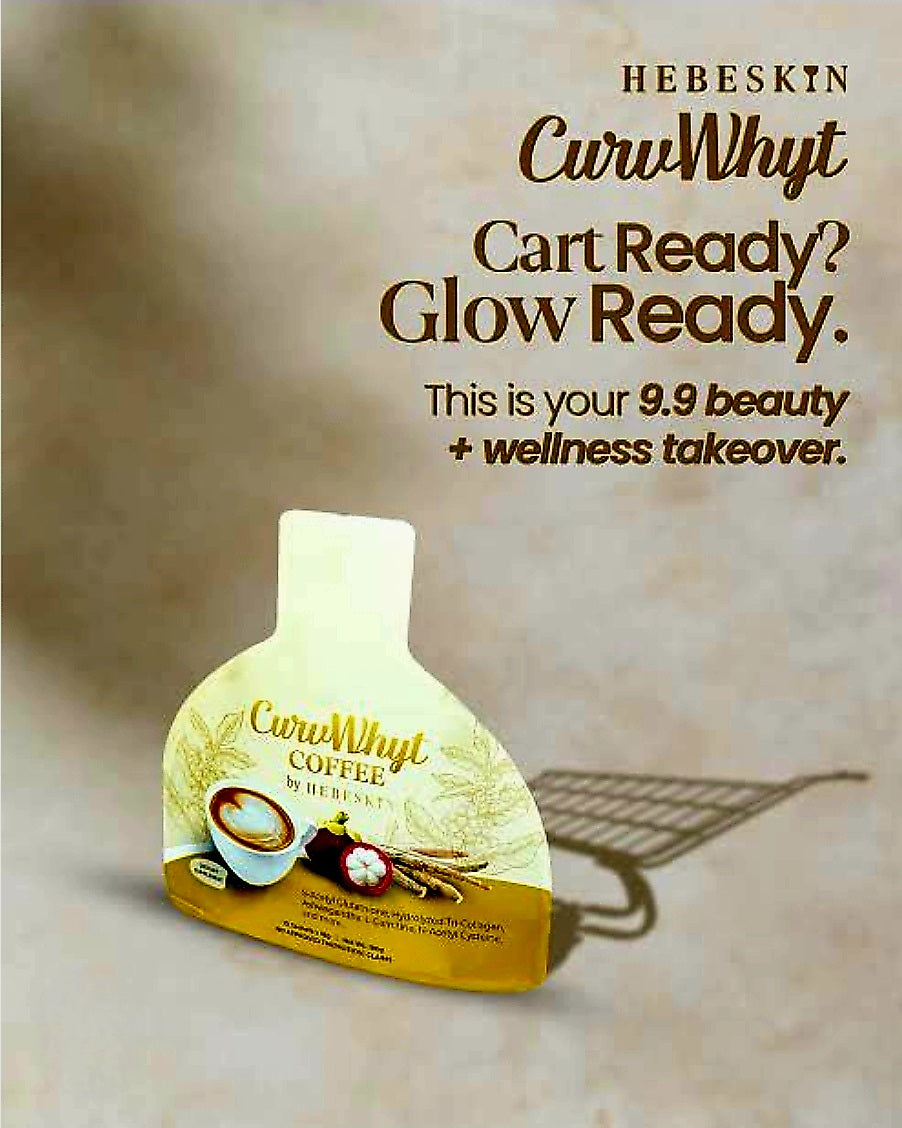 CURVWHYT Slimming Coffee by HEBESKIN 18g x 10 sachets