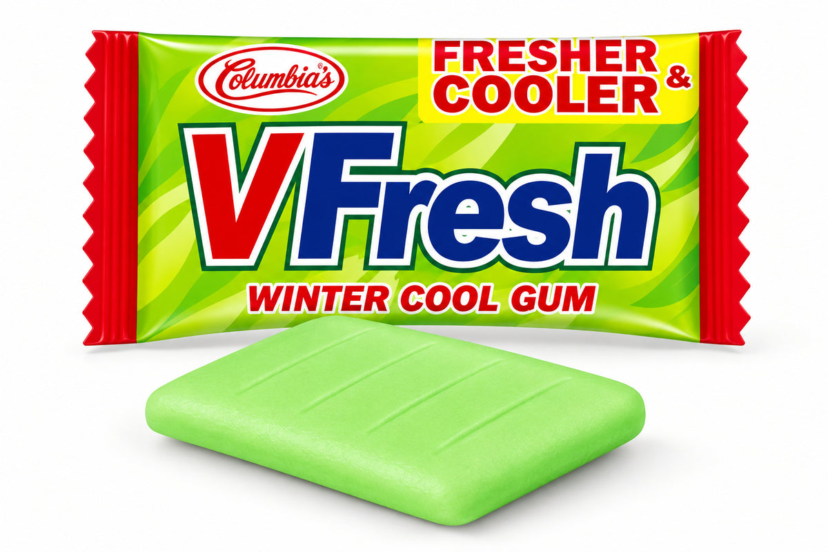 COLUMBIA V-FRESH WINTER COOL GUM 50-PCS (13/01/28)