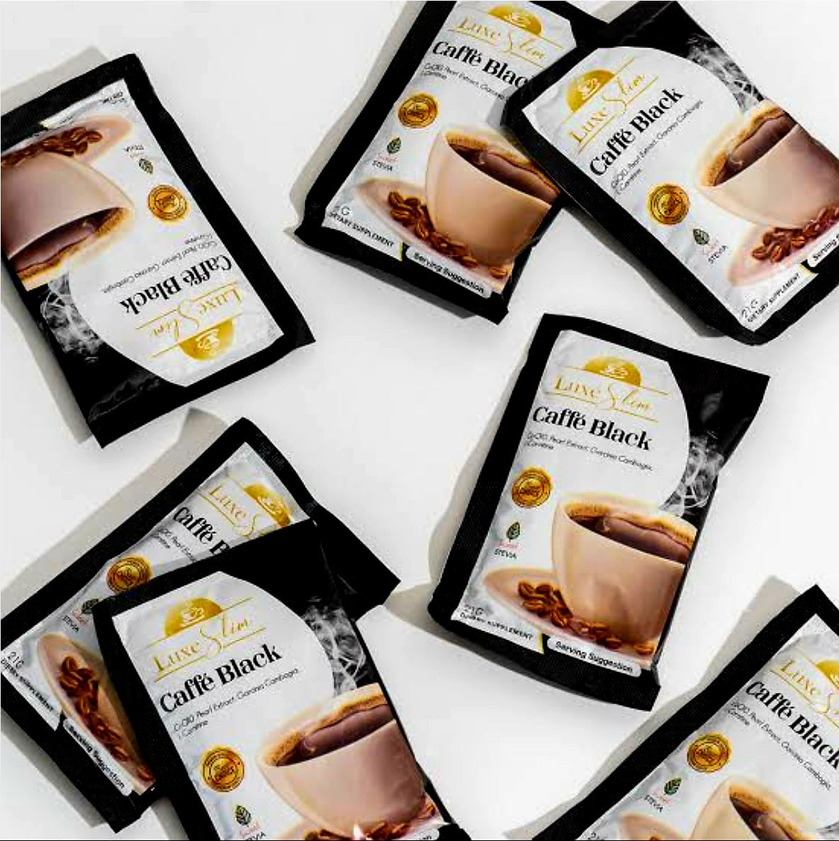 Luxe Slim CAFFE BLACK 21g x 10 sachets