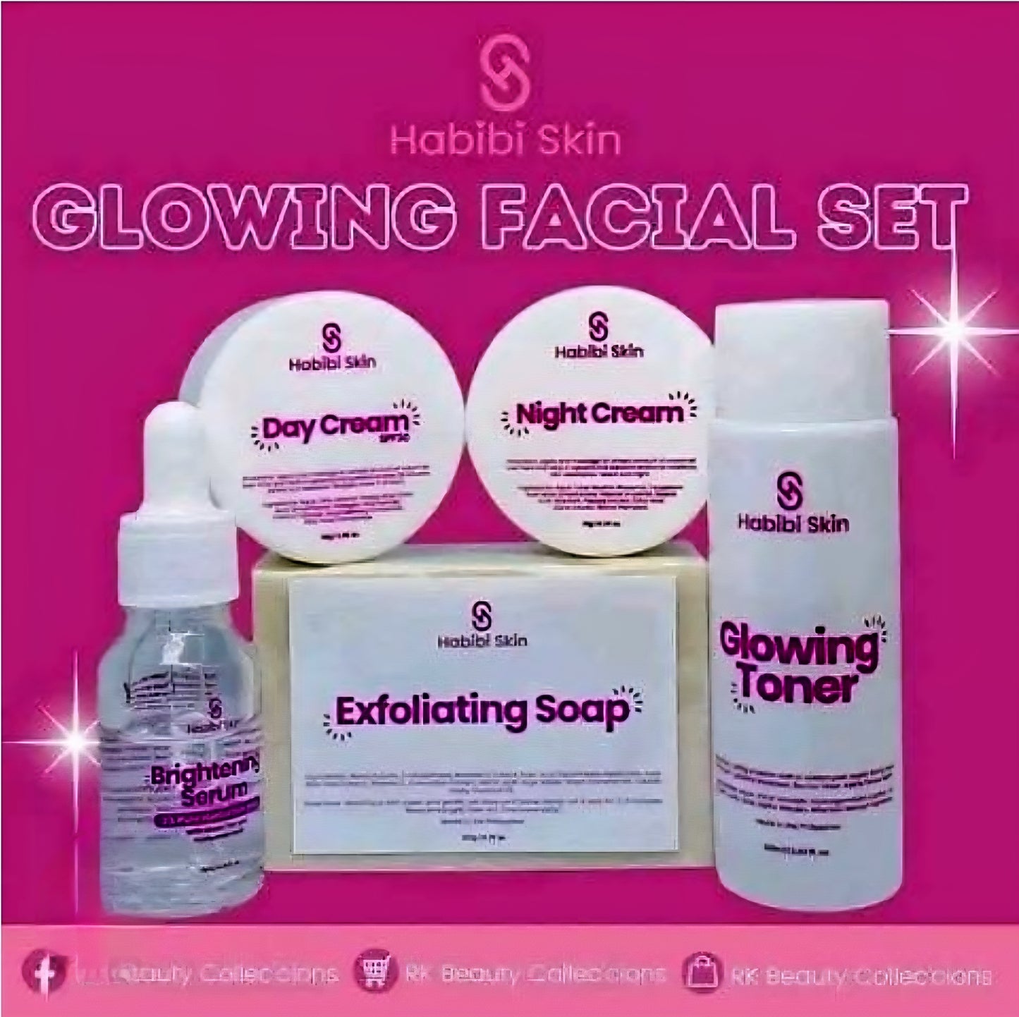 Habibi Skin GLOWING FACIAL SET