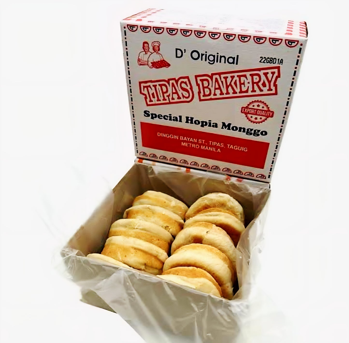 TIPAS Hopia MONGGO 10pcs BOX