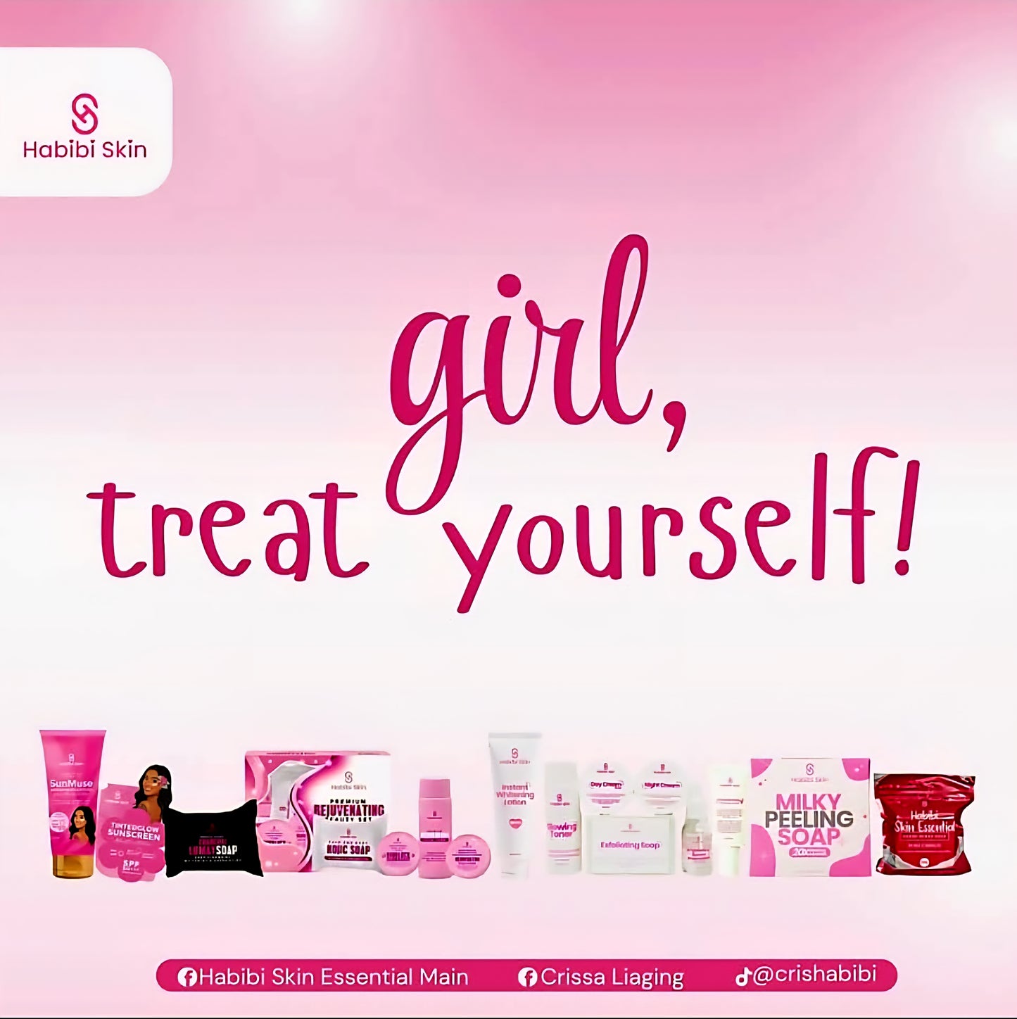 Habibi Skin TINTED GLOW SUNSCREEN UVA/UVB SPF50 50ml Resealable Cap