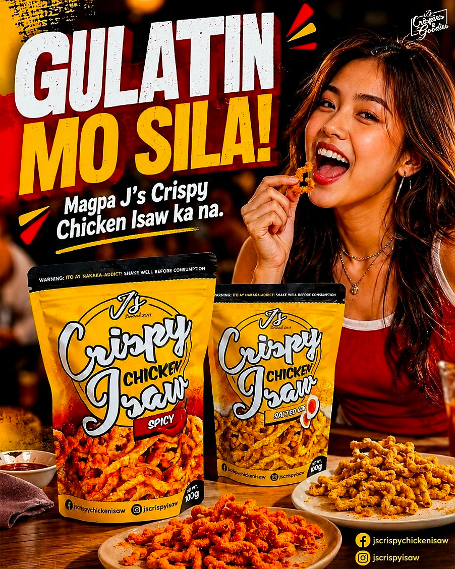 J'S CRISPY CHICKEN ISAW CLASSIC PLAIN FLAVOR 100G