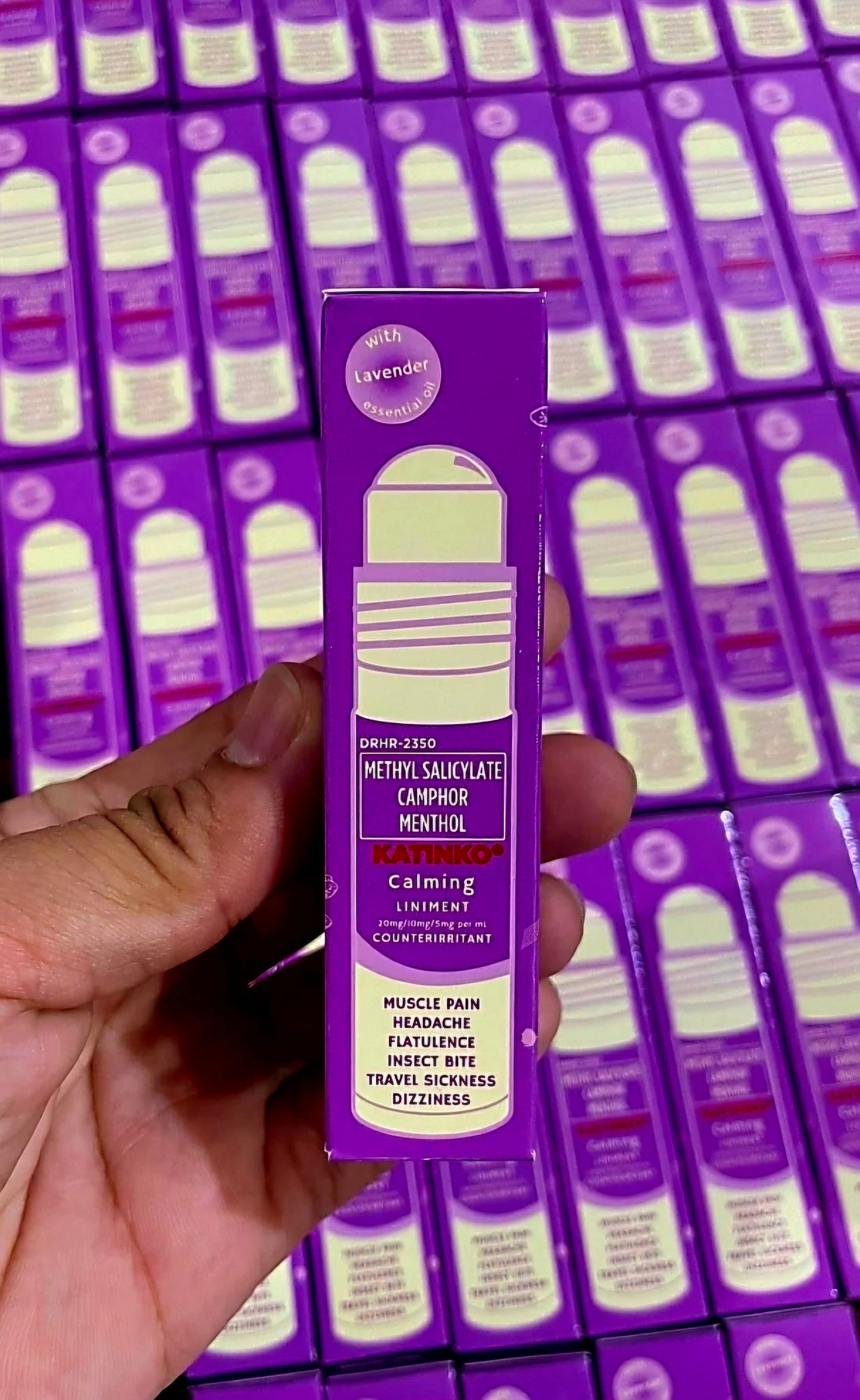 CALMING LAVENDER KATINKO Oil Liniment 10ml ROLLERBALL APPLICATOR