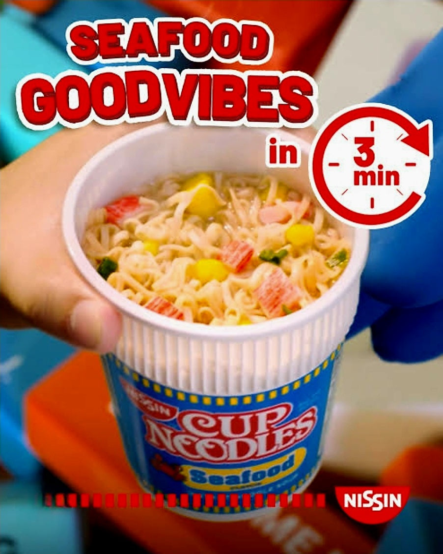 Nissin Cup Noodles SEAFOOD FLAVOR 60g