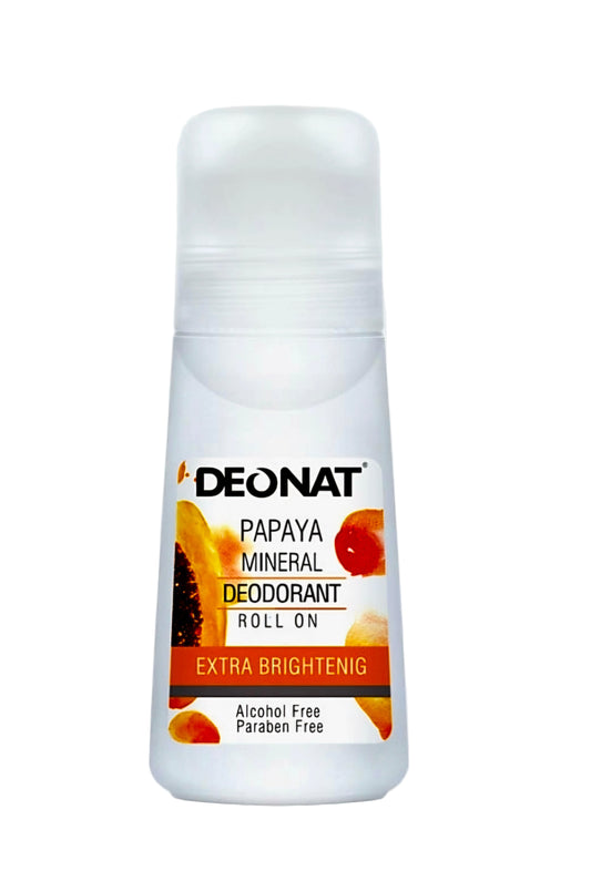 DEONAT Papaya Mineral Deodorant Roll-On 100ml AUTHENTIC THAILAND