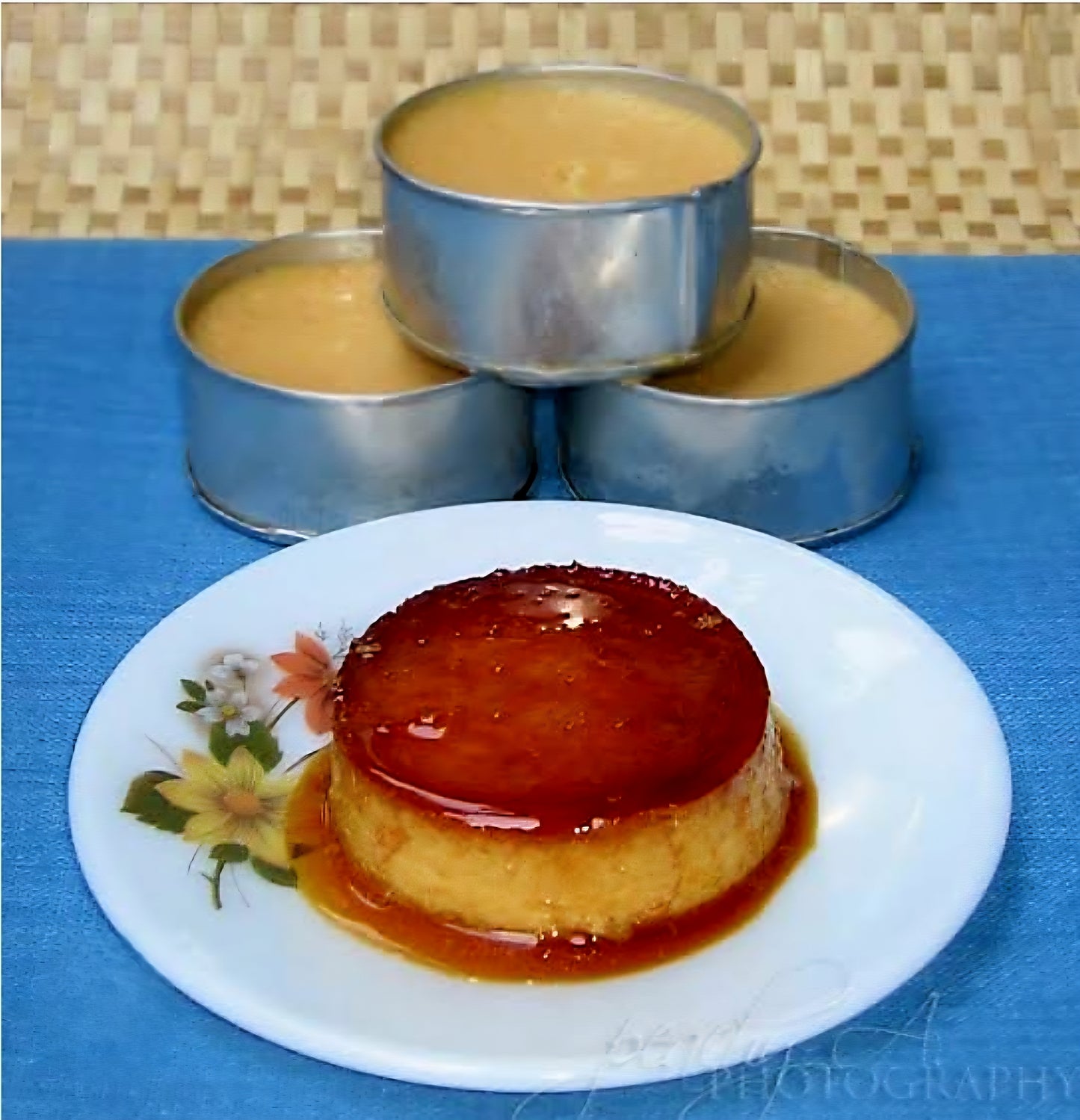 Small ROUND LECHE FLAN Moulder