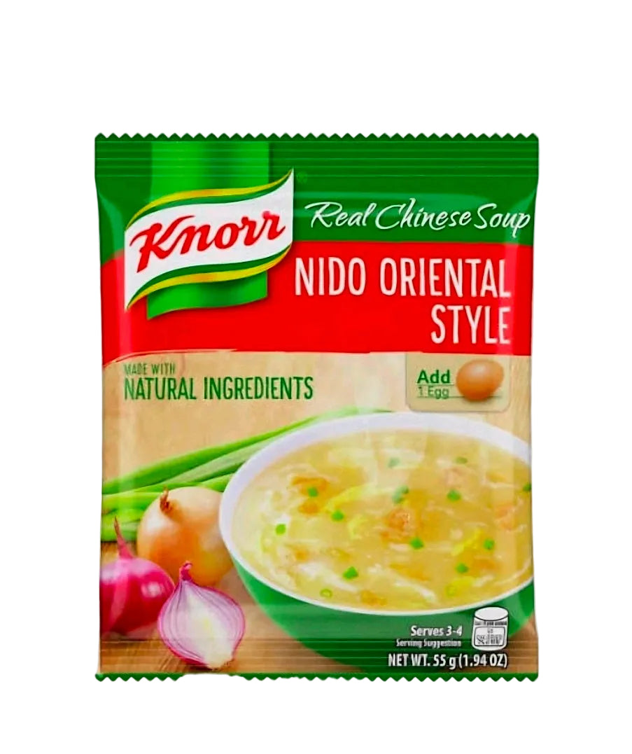 KNORR NIDO ORIENTAL STYLE CHINESE SOUP 55G (04/08/27)