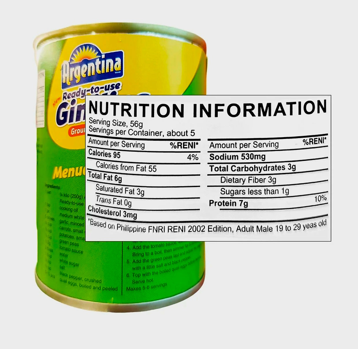 ARGENTINA READY-TO-USE PORK GINILING 150G
