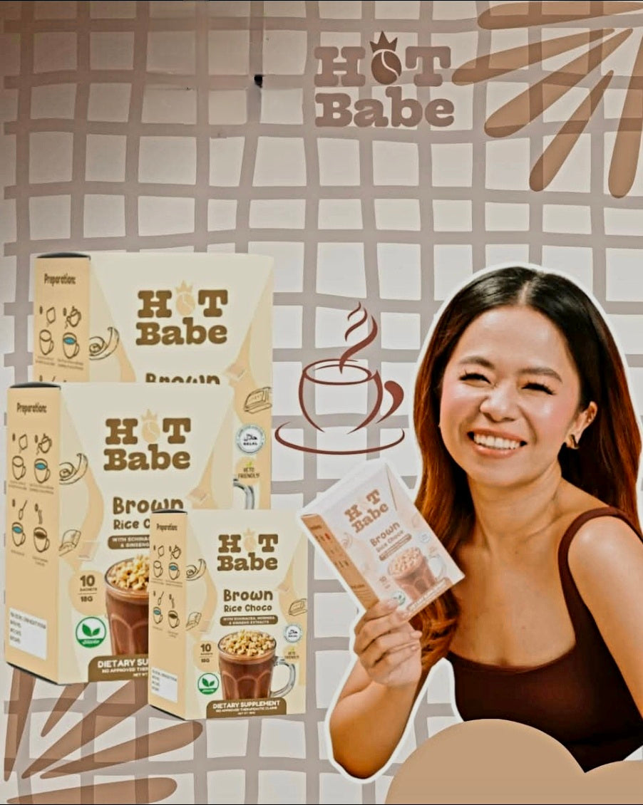 Hot Babe by Kiray Celis BROWN RICE CHOCO 18g×10sachets (BROWN SERIES)
