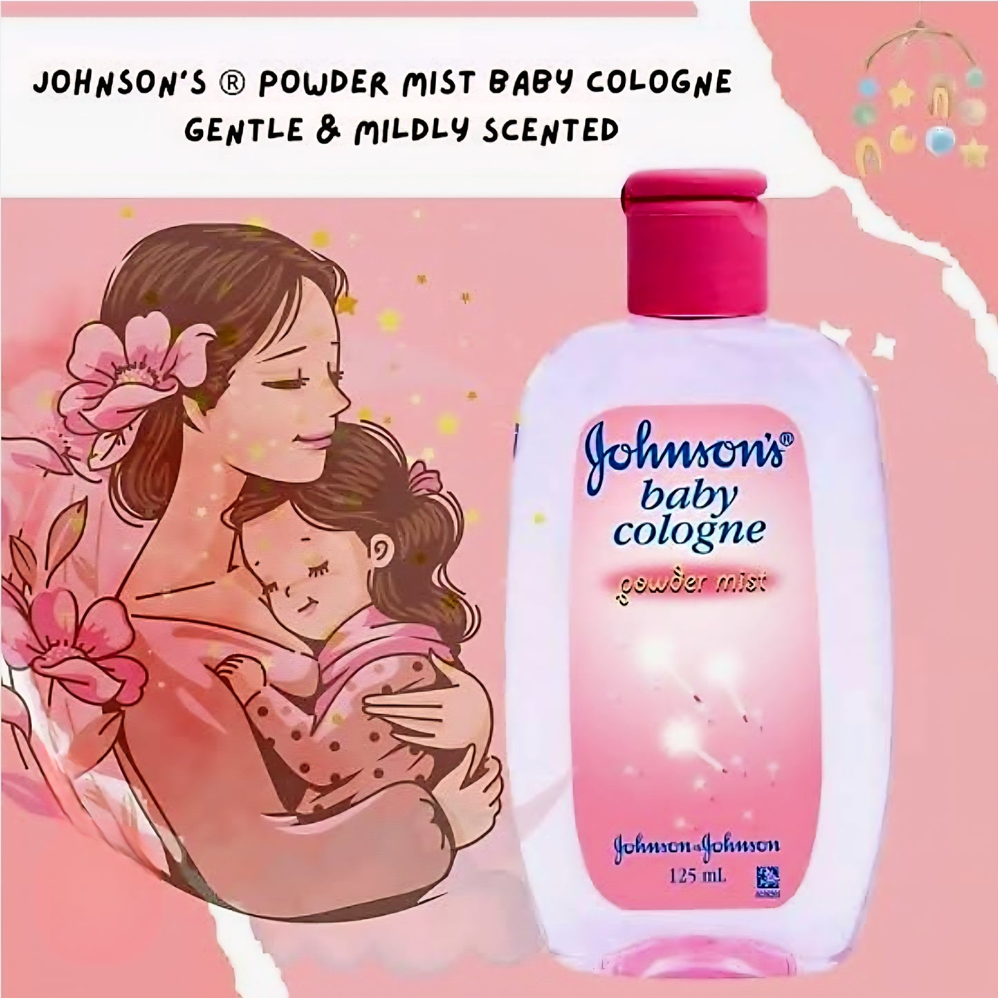 Johnson's Baby Cologne POWDER MISTS 125ml