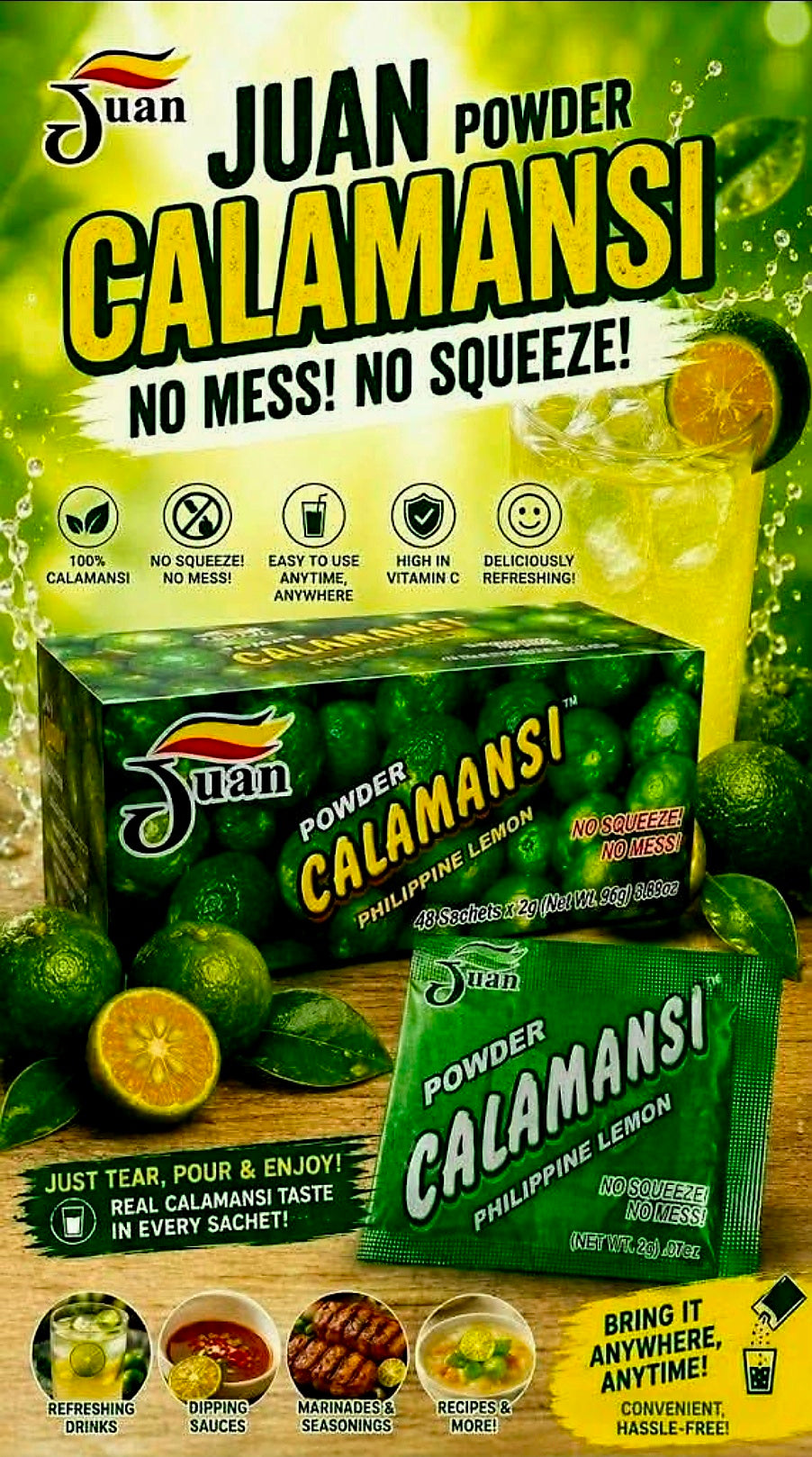 JUAN CALAMANSI POWDER 2g×48 (09/04/28)