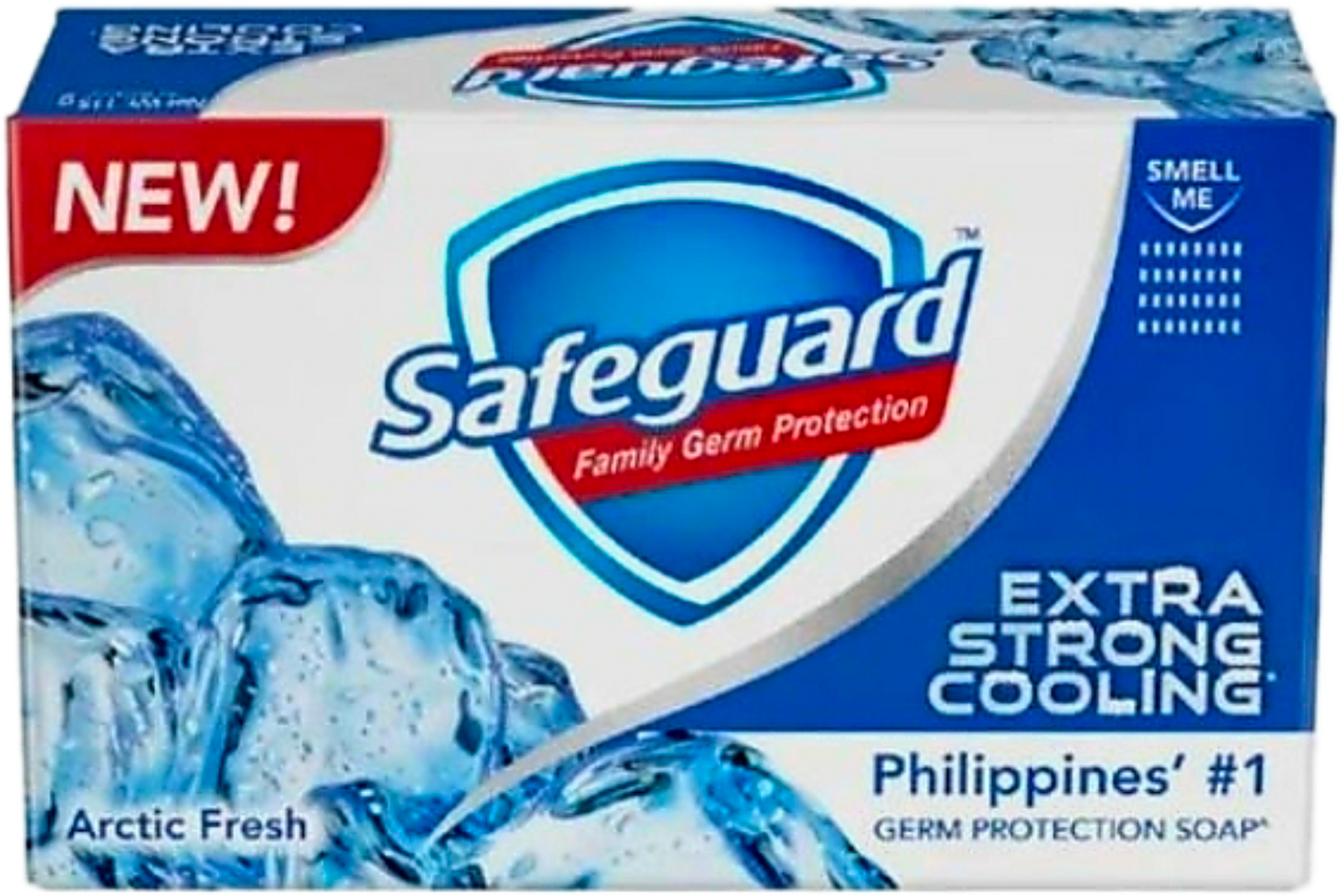 SAFEGUARD ARCTIC FRESH EXTRA STRONG COOLING BAR SOAP 115G