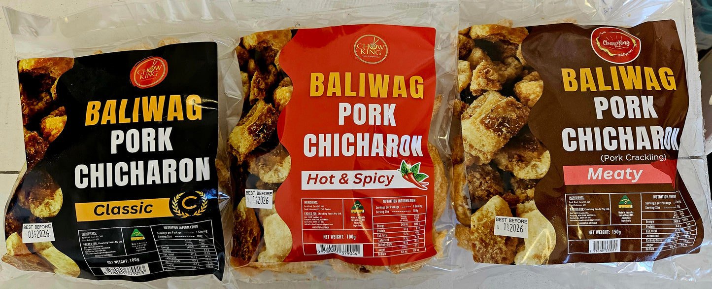 BALIWAG Pork Chicharon CLASSIC 100g