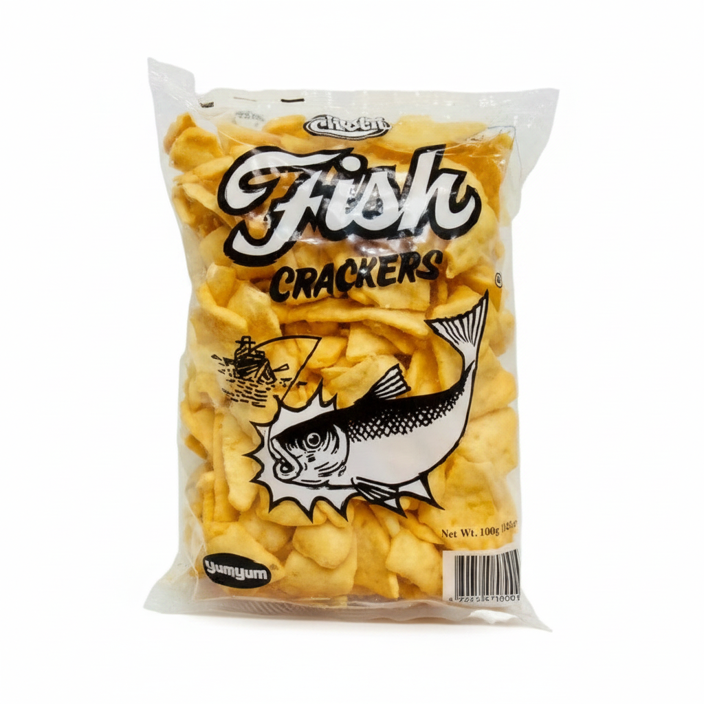 YUMYUM CHOSEN FISH CRACKERS 100G