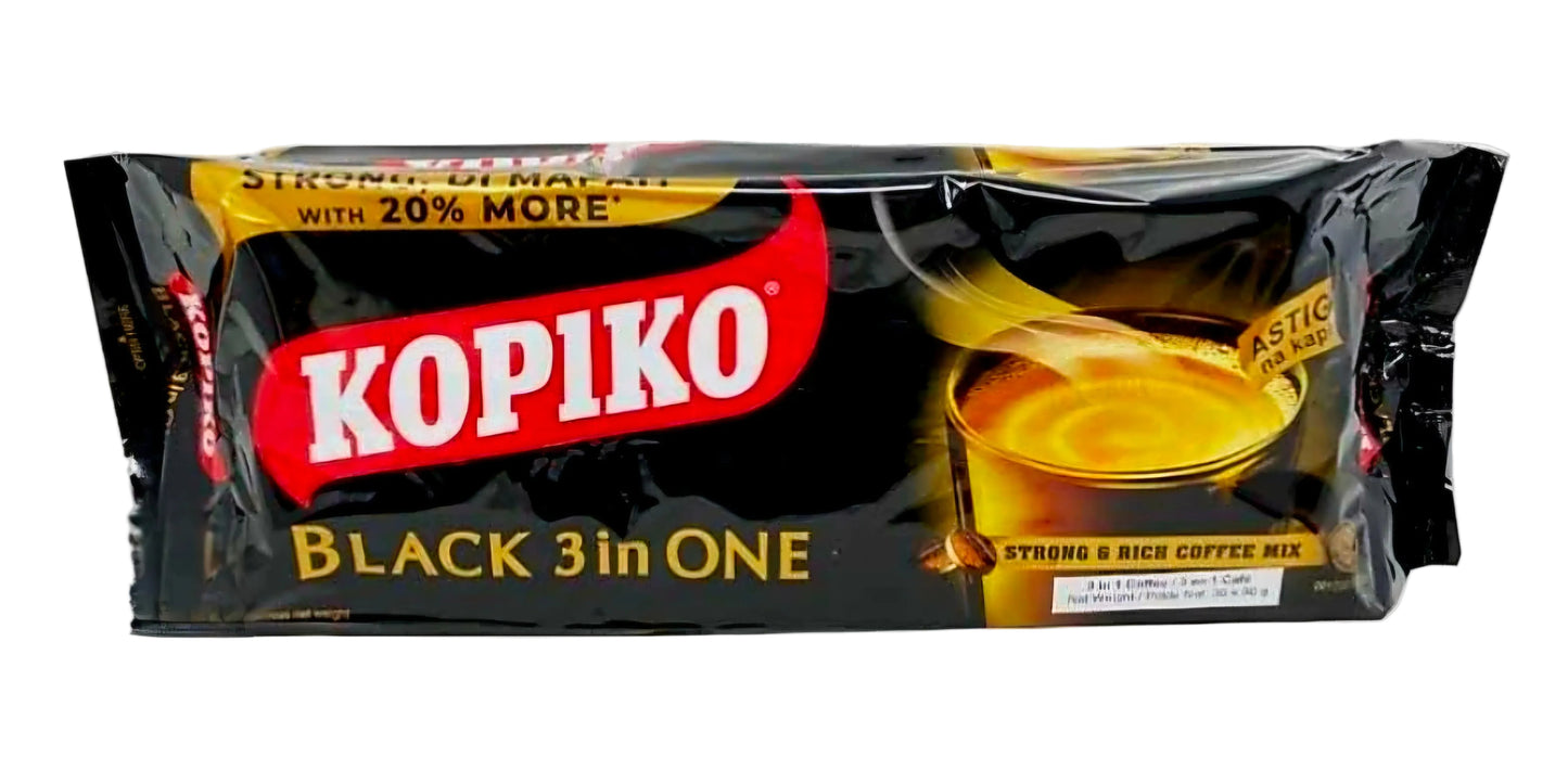 KOPIKO BLACK 3-IN-1 COFFEE 30G×30-PCS JUMBO PACK