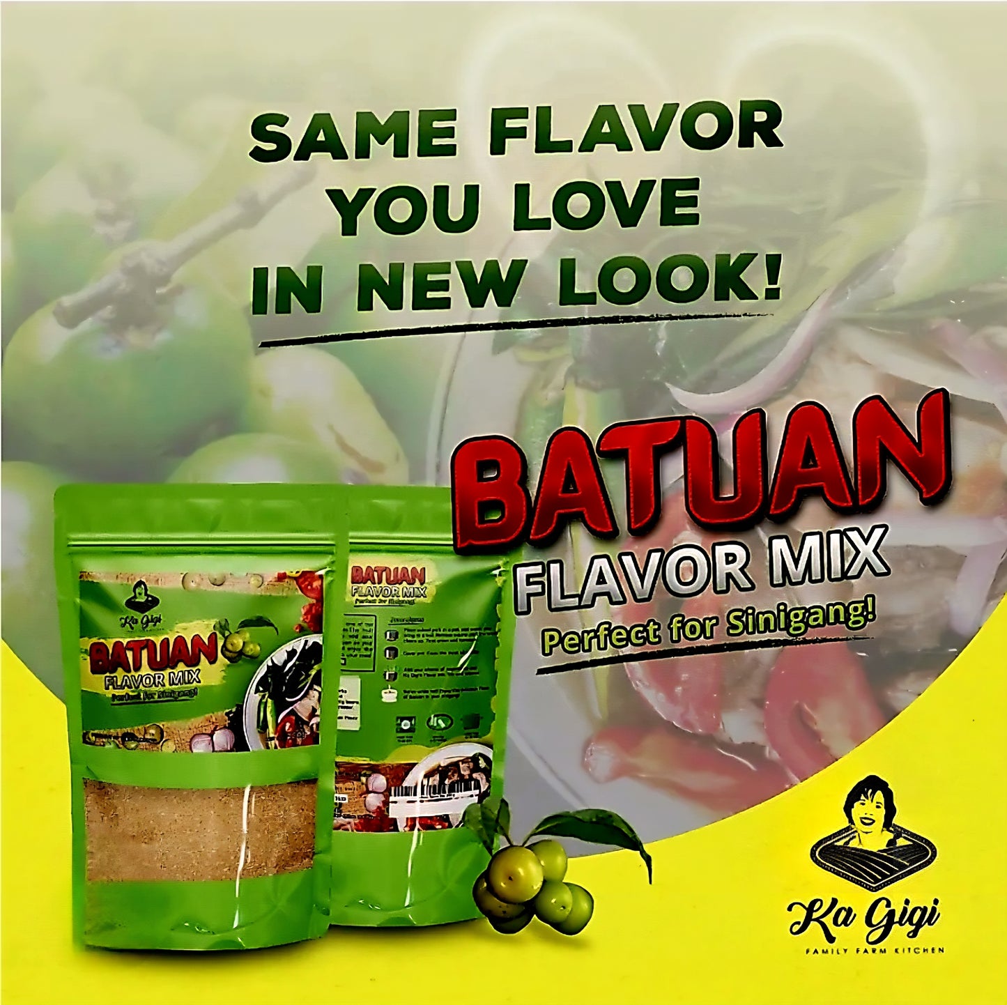 Ka Gigi BATUAN FLAVOR POWDER MIX 200g LARGE PACK