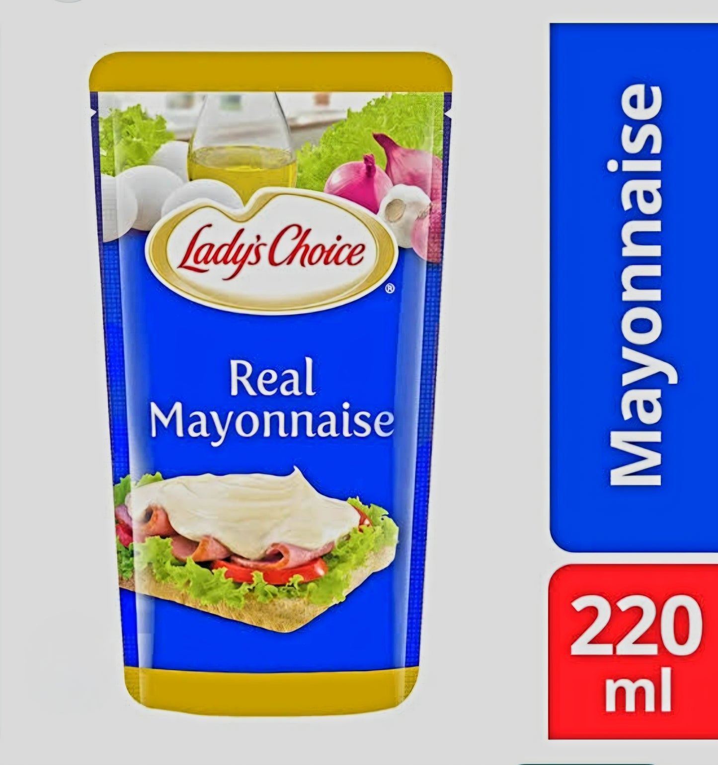 Lady's Choice REAL MAYONNAISE 220ml in POUCH